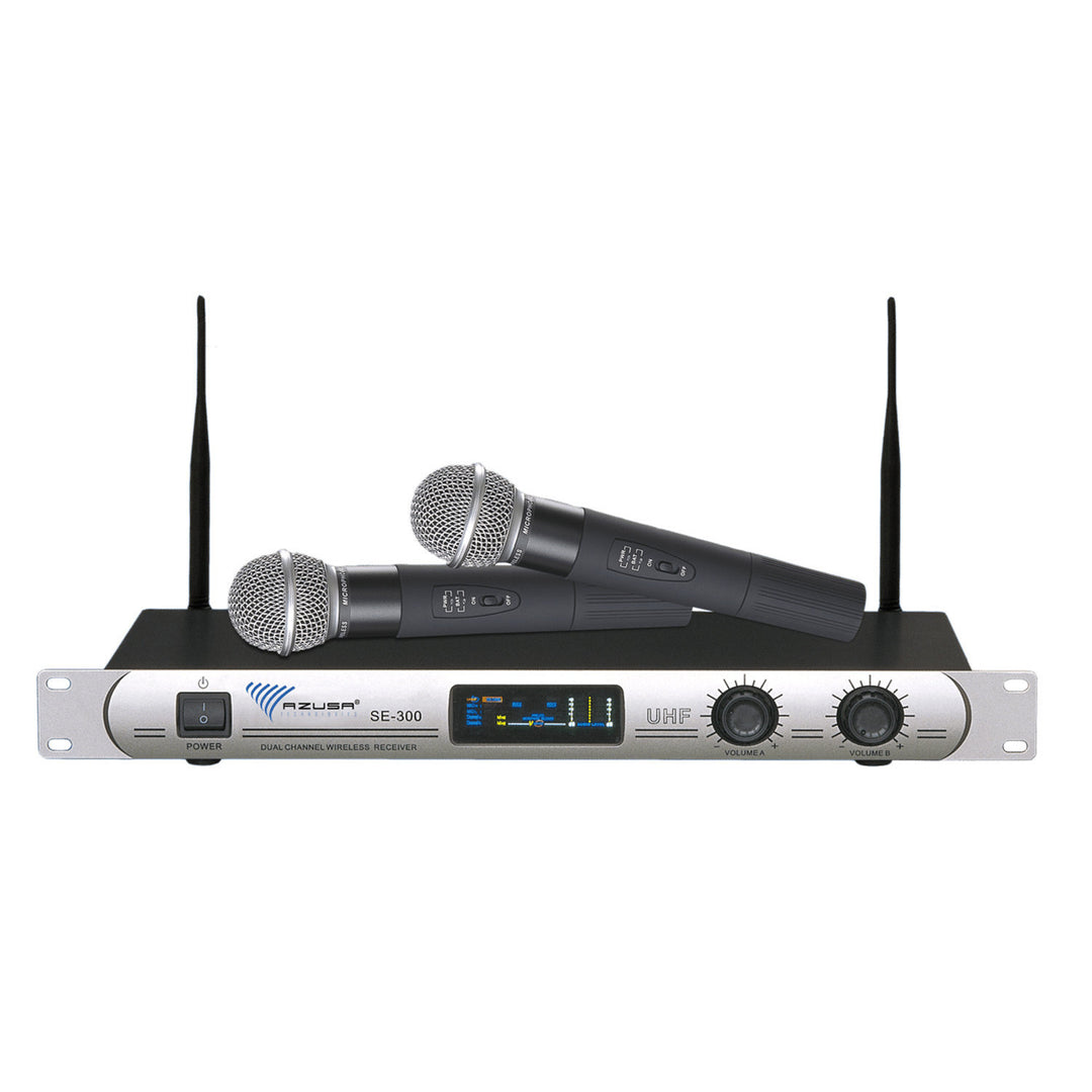 Micrófono inalámbrico UHF SE-300 2 canales Azusa MIK0056