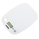 Balanza de cocina electrónica LCD Mesko MS 3159w blanca