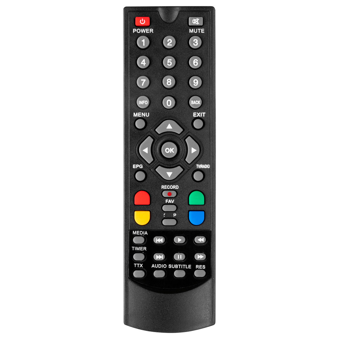 Comando à distância para descodificador sintonizador DVB-T Cabletech URZ0083Q URZ0194, PIL0312LX