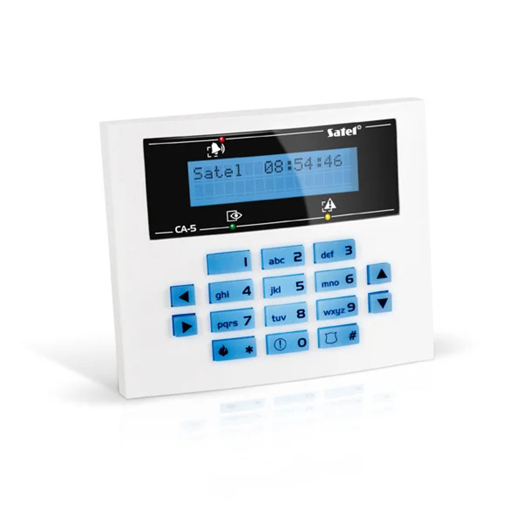 Teclado LCD Panel de control CA5 Satel azul