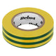 REBEL Cinta aislante adhesiva (0,13 mm x 19 mm x 20 yd) amarillo-verde
