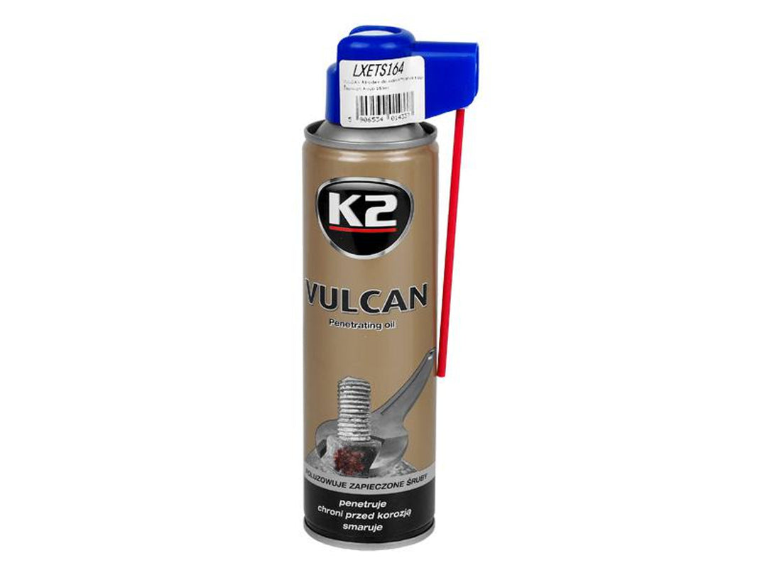 Agente K2 Vulcan para soltar parafusos presos