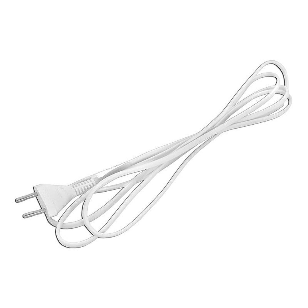 Cable de alimentación 2x 0,5mm 2m sin terminal blanco LXAC16