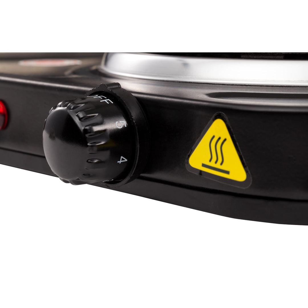 Cocina eléctrica de dos fuegos 2000W Mesko MS 6509 Enchufe británico