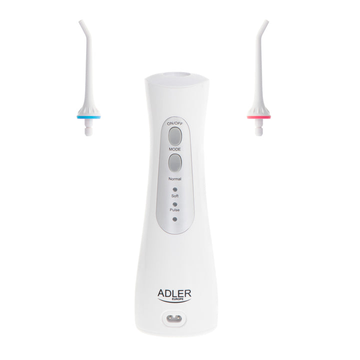 Irrigador de viagem Adler AD 2176 e 2 cabeças rotativas intercambiáveis