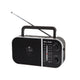 Blow Radio analógica portátil AM/FM RA6 alimentada por pilas y red eléctrica