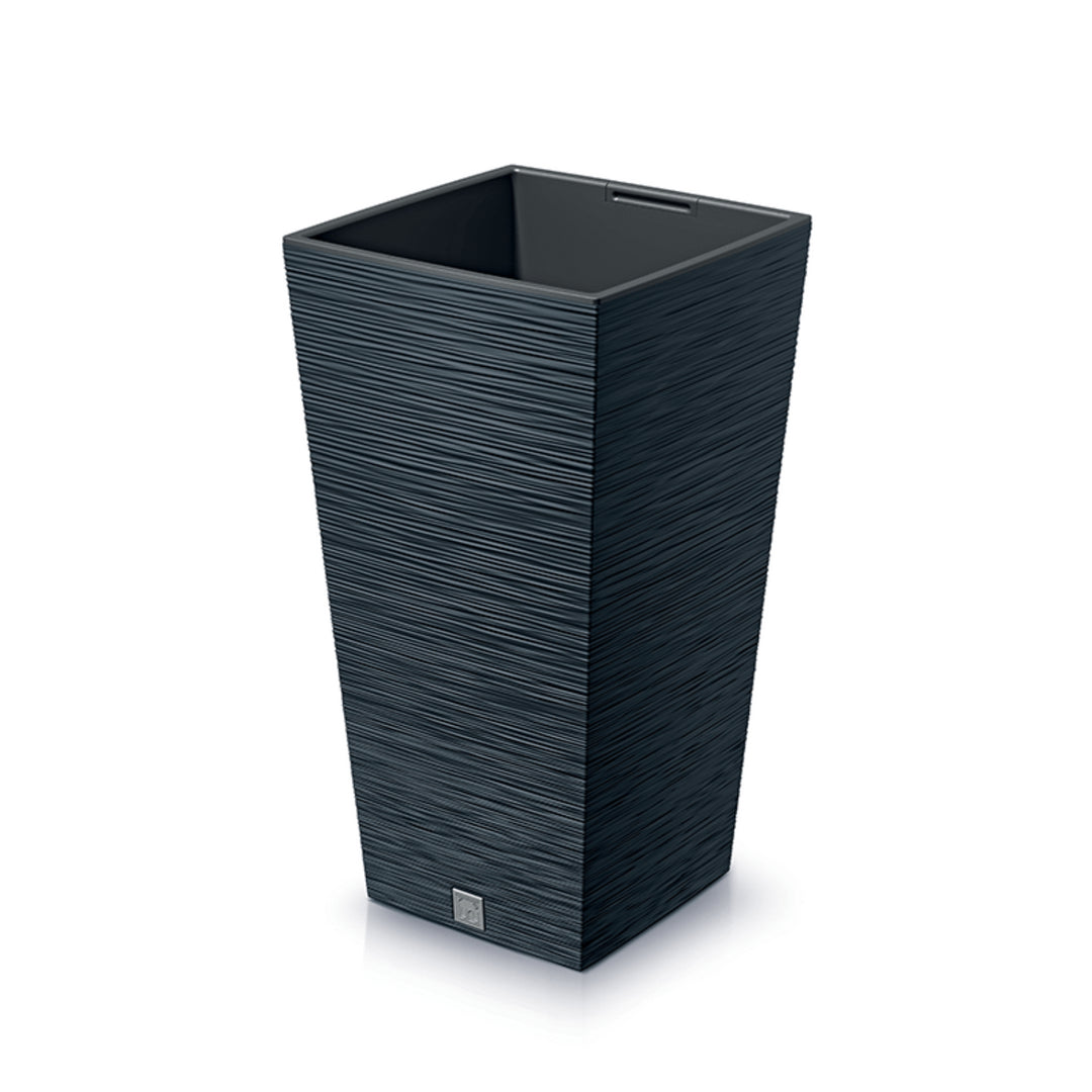 Prosperplast Furu Maceta cuadrada con inserto DFSH400-S433 - color antracita