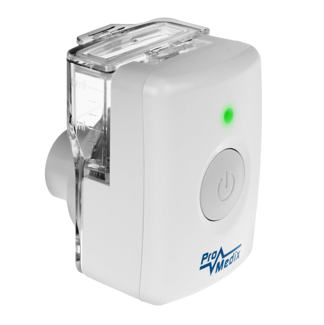 Conjunto de máscara nebulizadora portátil sem fios Promedix PR-840