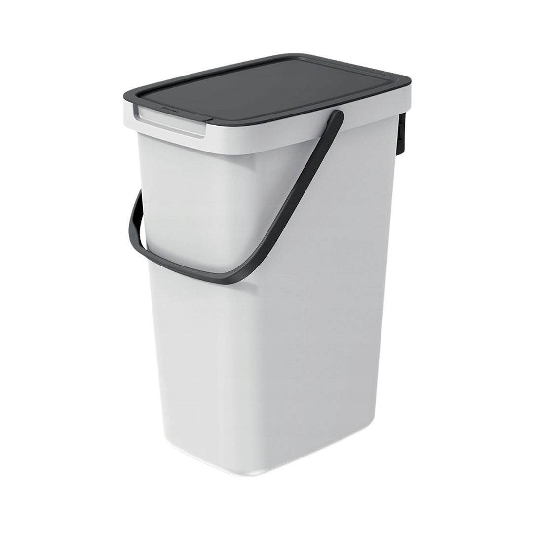 Keden Systema Q Cubo de Basura Cubo de Reciclaje 12L Color Ceniza