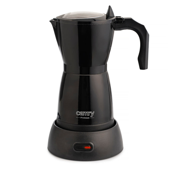 Moka Camry CR 4415B Cafetera eléctrica de 300 ml para 6 tazas de café espresso