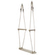 Greenmill GR0157 Columpio monopatín de madera, alfombrilla antideslizante, hasta 70 kg