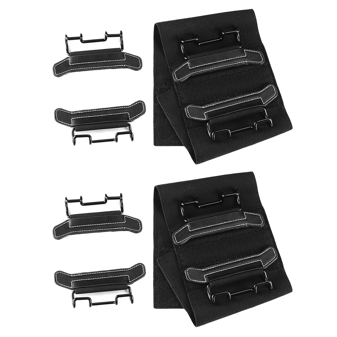 Maclean MC-816 2x Reposacabezas de asiento soporte para tableta, velcro, brazos extensibles