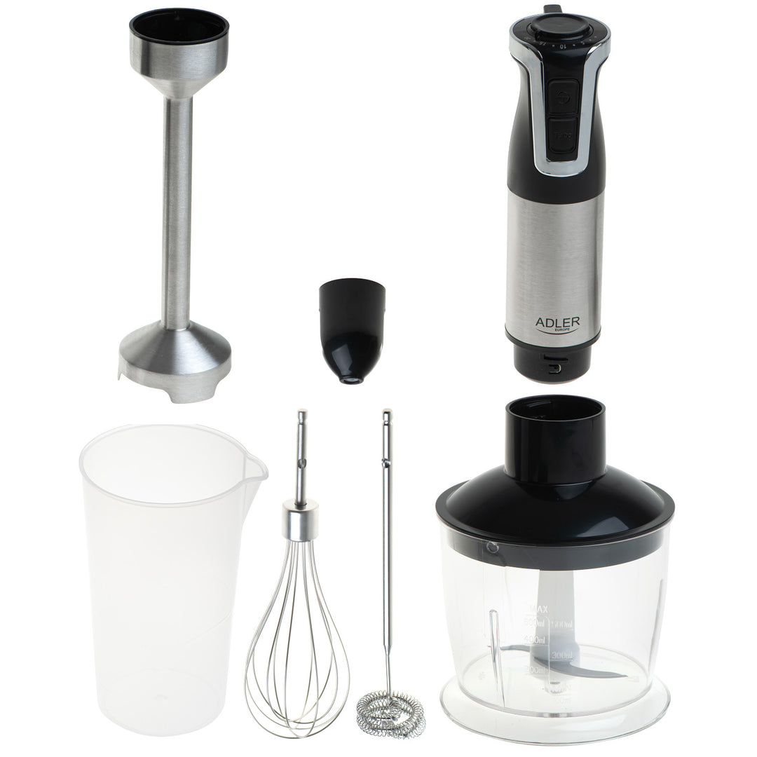 Batedeira manual Adler AD 4627, 20 velocidades, 1800 W, função Turbo