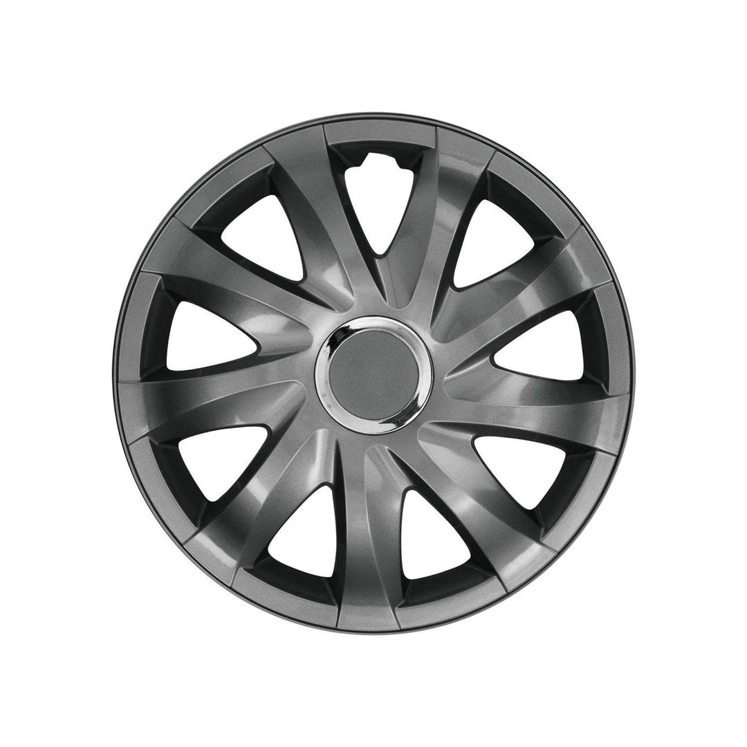 NRM Drift Tapacubos universal 15", Color grafito, 1 ud.