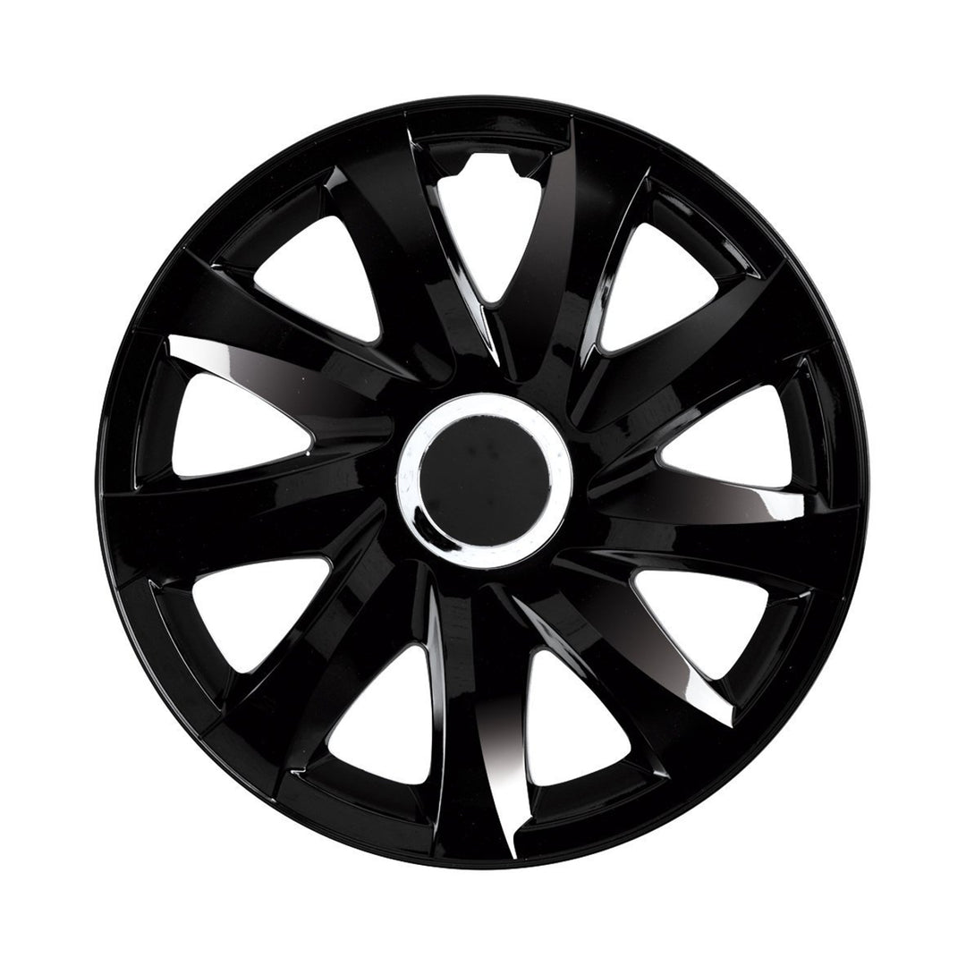 NRM Drift Tapacubos universal 15", Color negro, 1 ud.