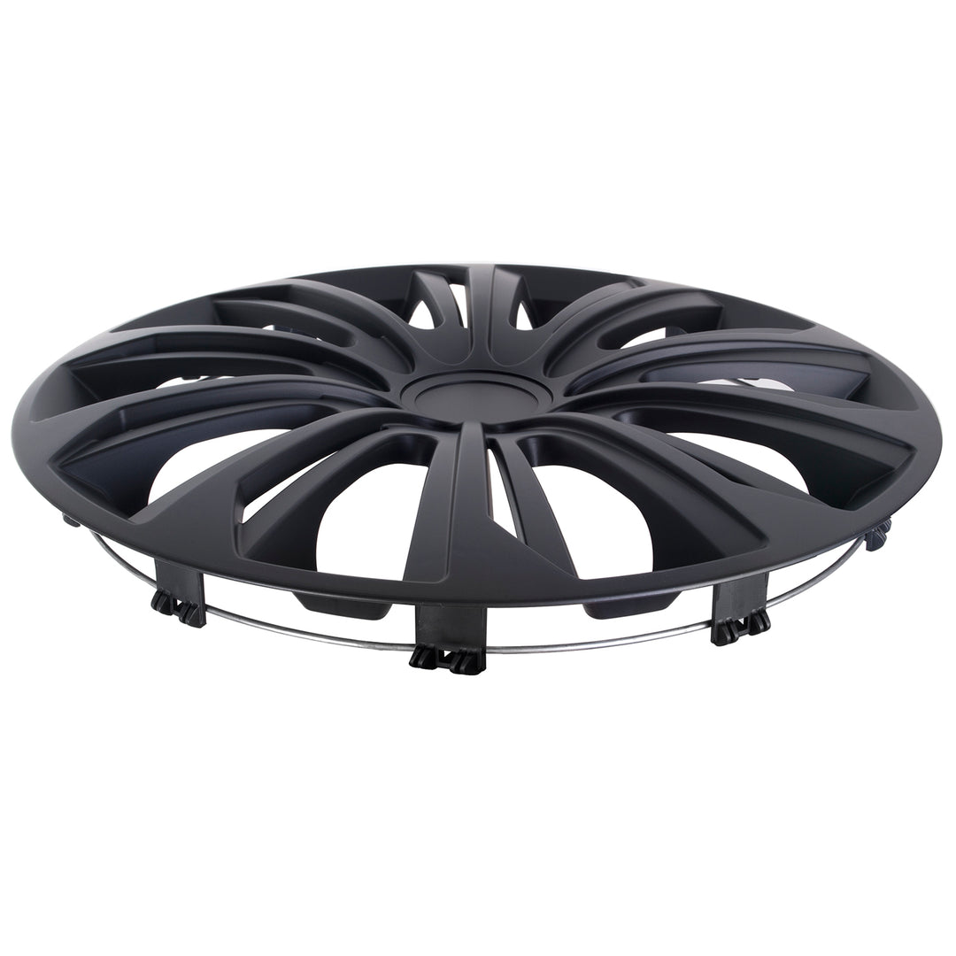 NRM Strong Tapacubos universal 15'' negro mate 1 ud.
