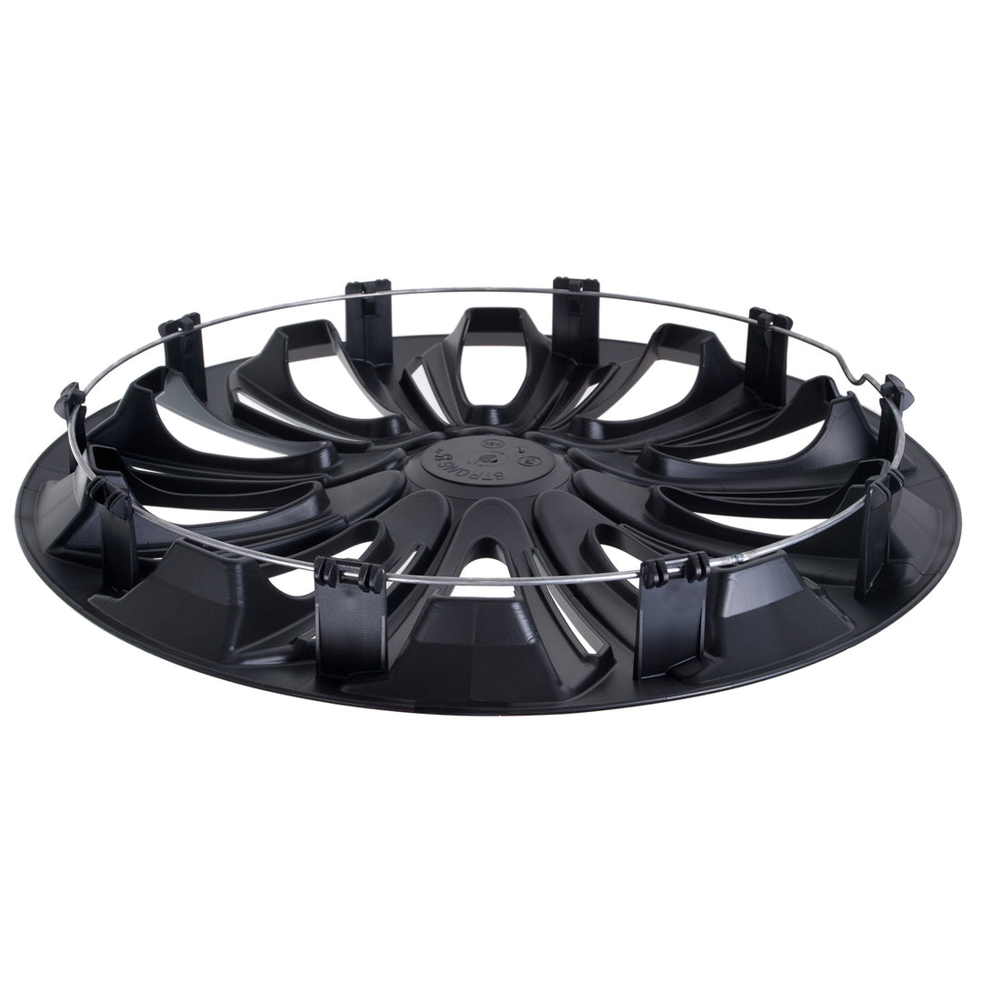 NRM Strong Tapacubos universal 15'' negro mate 1 ud.