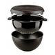 Conjunto de escorredor Practic, taça, tampa, capacidade 3L, Cosmos Black, 10072199