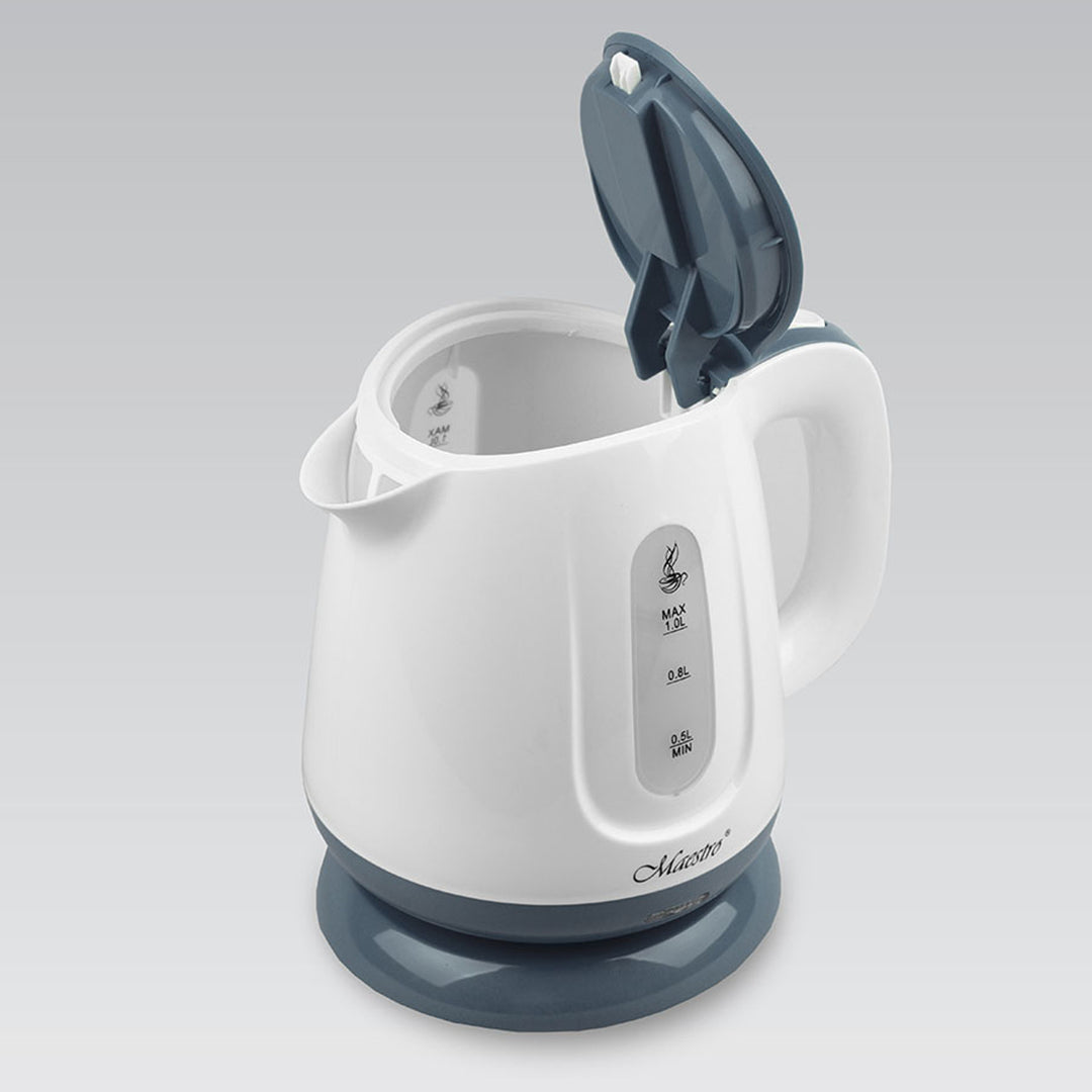Maestro Hervidor eléctrico, 1100W, 1l, Color gris, MR-013
