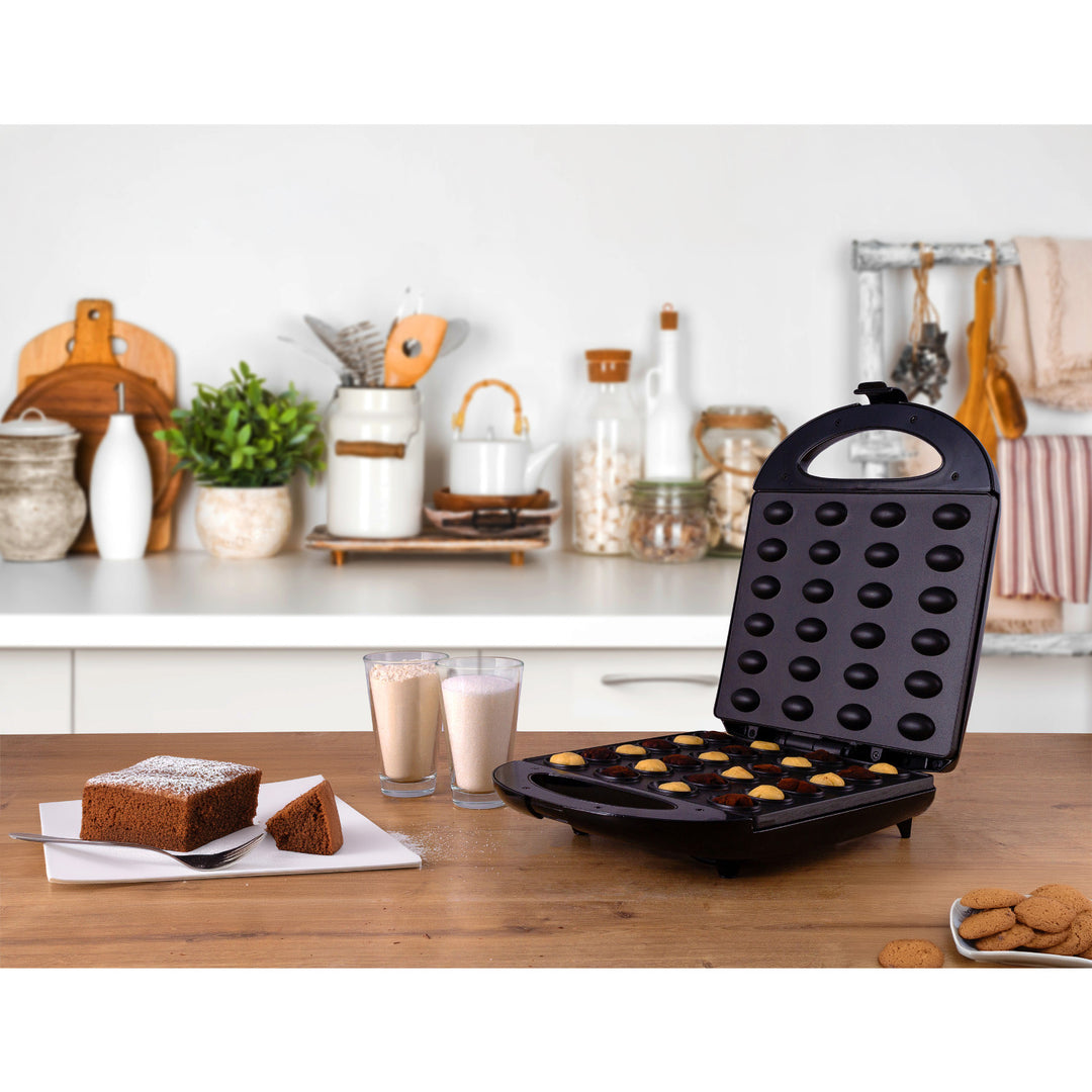 Forma para bolachas Adler Toaster, 24 unid. Máx. 1600 W, Preta, AD 3039b
