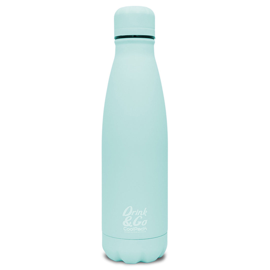 Coolpack Botella térmica, 0,5L, Acero inoxidable, Color menta, Drink & Go Z04645
