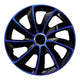 Tapacubos universal 15'' NRM Stig Extra azul-negro 1 pieza