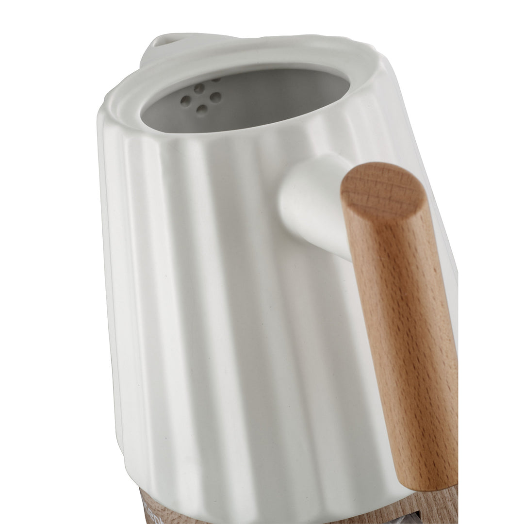Concept RK0090 Hervidor de agua eléctrico, Hervidor de cerámica, 1500W, 1,5L, Color blanco