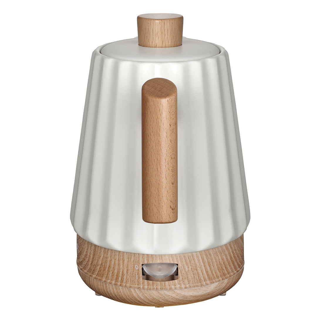 Concept RK0090 Hervidor de agua eléctrico, Hervidor de cerámica, 1500W, 1,5L, Color blanco