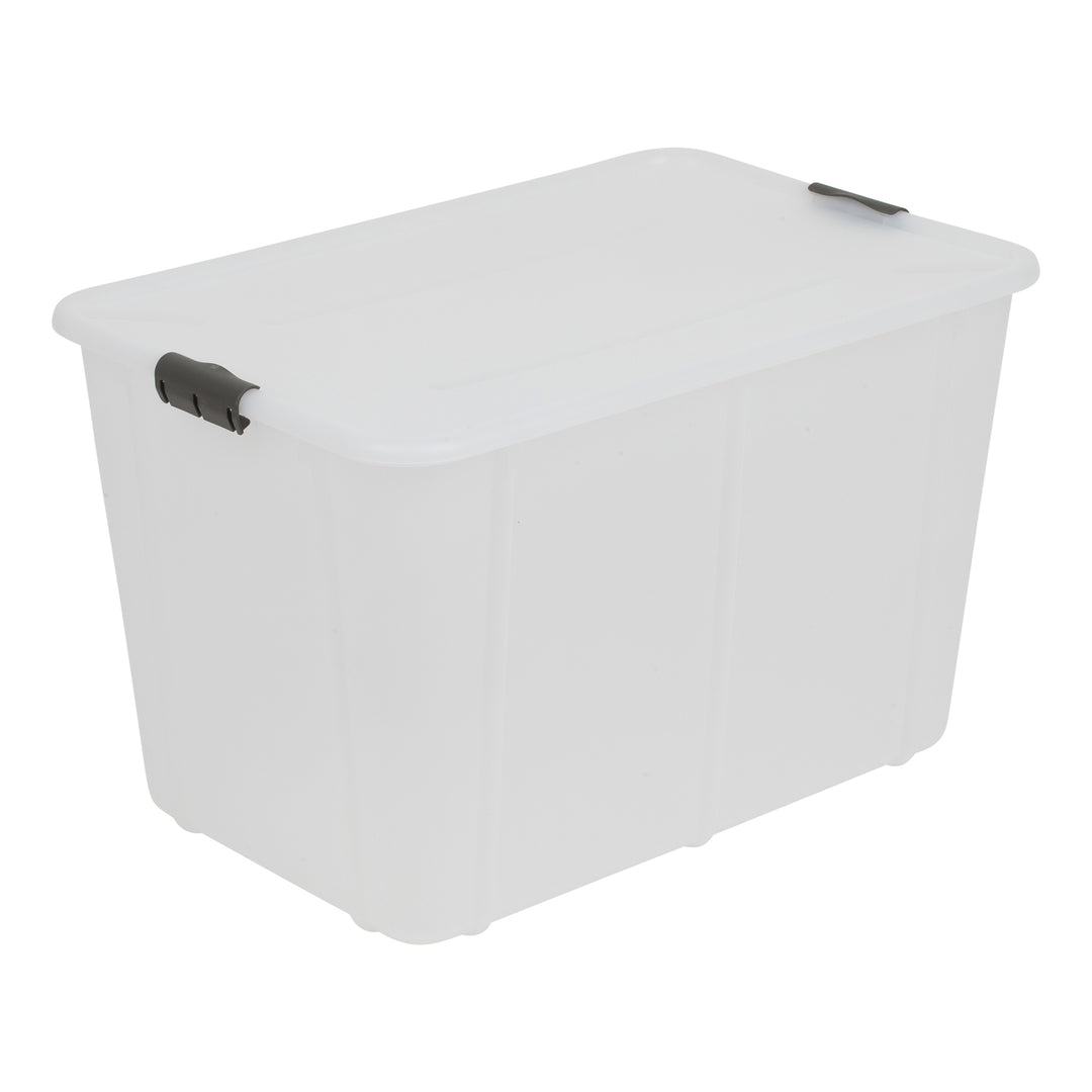 BranQ Velur 60L Contenedor de almacenamiento con tapa transparente