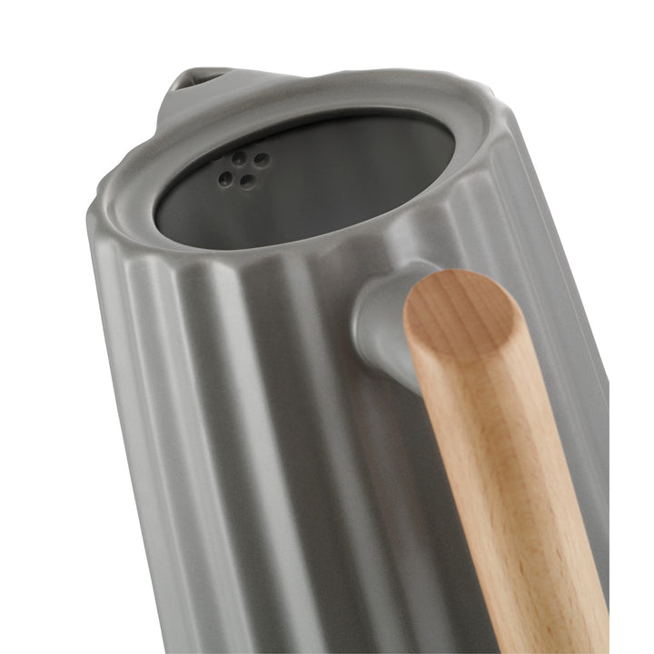 Concept Hervidor eléctrico, cerámica, 1500W, 1,5L, gris oscuro, RK0092