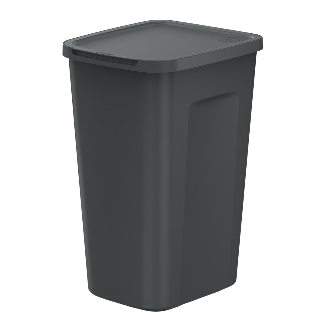 Keden Papelera, Capacidad 50 litros, Color negro, COMPACTA Q PLUS