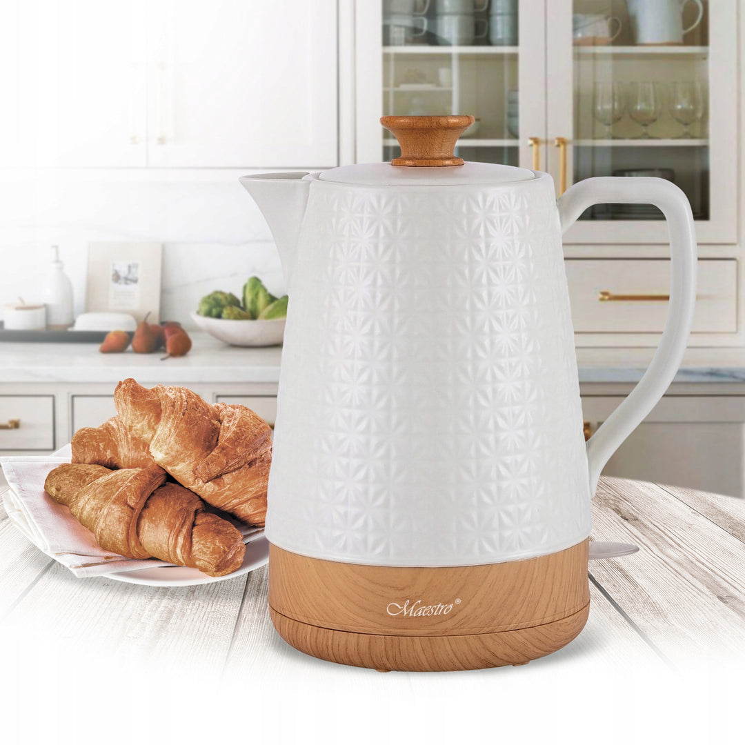 Maestro Hervidor sin cable, cerámica, 1800W, 1,8l, MR076