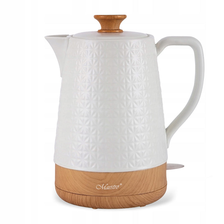 Maestro Hervidor sin cable, cerámica, 1800W, 1,8l, MR076
