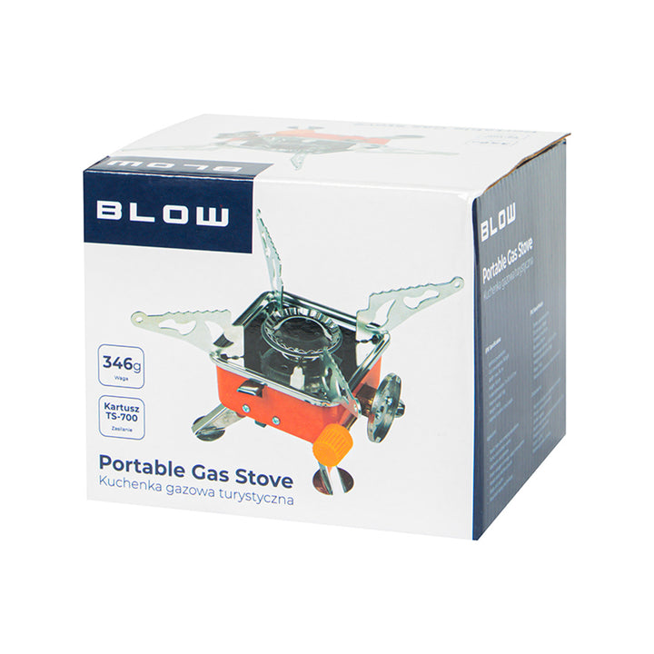 Blow Cocina de gas mini tourist, 2800W, para cartucho, 53-138