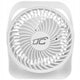 Ventilador de mesa sem fios LTC LXWB16, carregamento USB-C, 4 definições de velocidade, bateria de 2000 mAh
