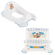 Tampo Sanitário Antiderrapante Psi Patrol - Plataforma Antiderrapante Psi Patrol+, Branco, Máx. 120 kg