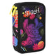 Estojo Coolpack, dois compartimentos, com acessórios, Stitch, Jumper 2