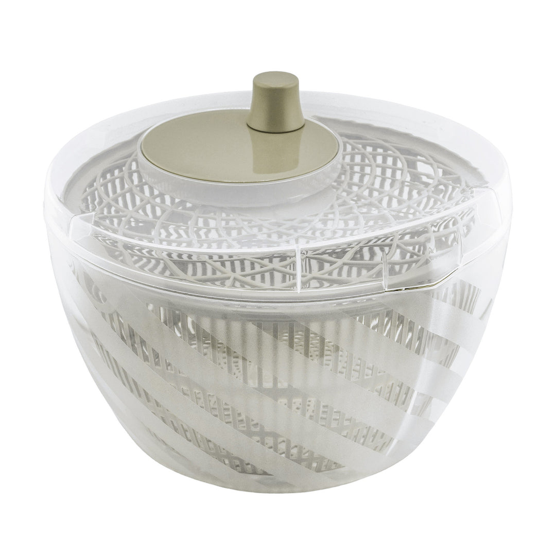 BranQ Centrifugadora de lechugas, 6L de capacidad, verde oliva, GreenSpin