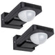 Detetor de movimento PIR Maclean, infravermelhos, IP65, máx. 2000 W, preto, MCE243 B, 2 unid.