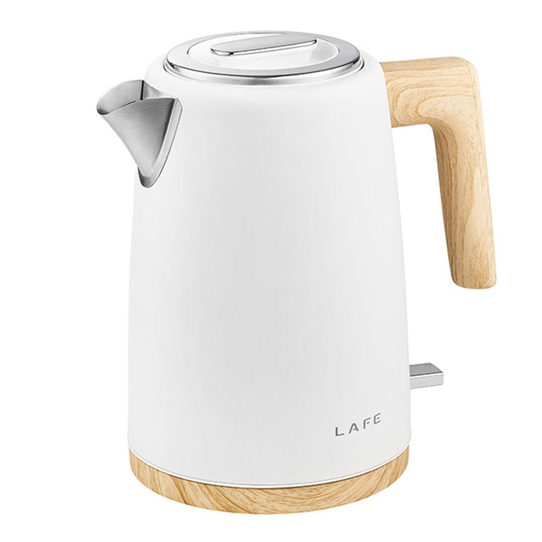 Lafe Scandi Hervidor eléctrico, 2200W, capacidad 1,7l, blanco