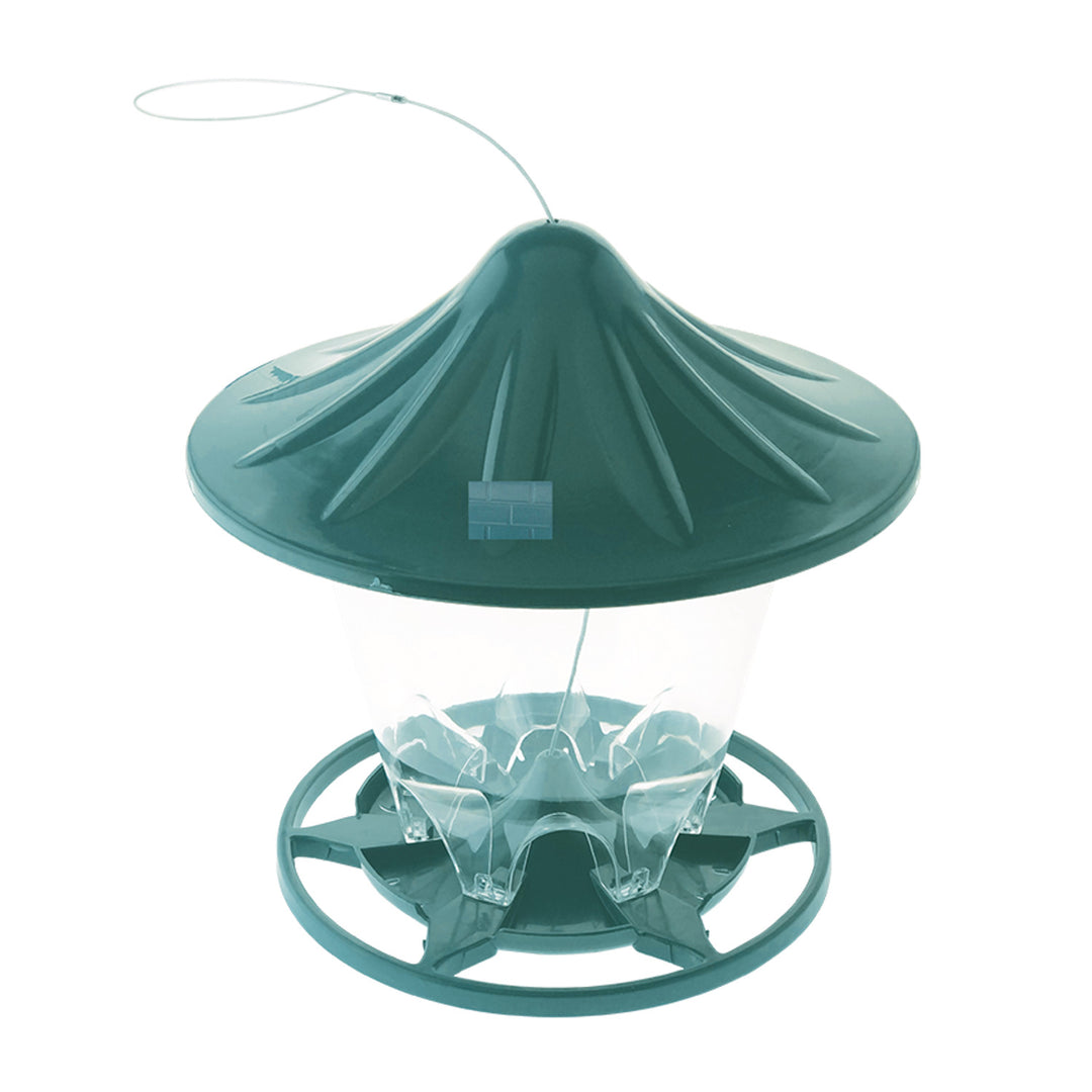 Alimentador de plástico Greenmill GR2027, verde, altura 23,5 cm, Greenmill
