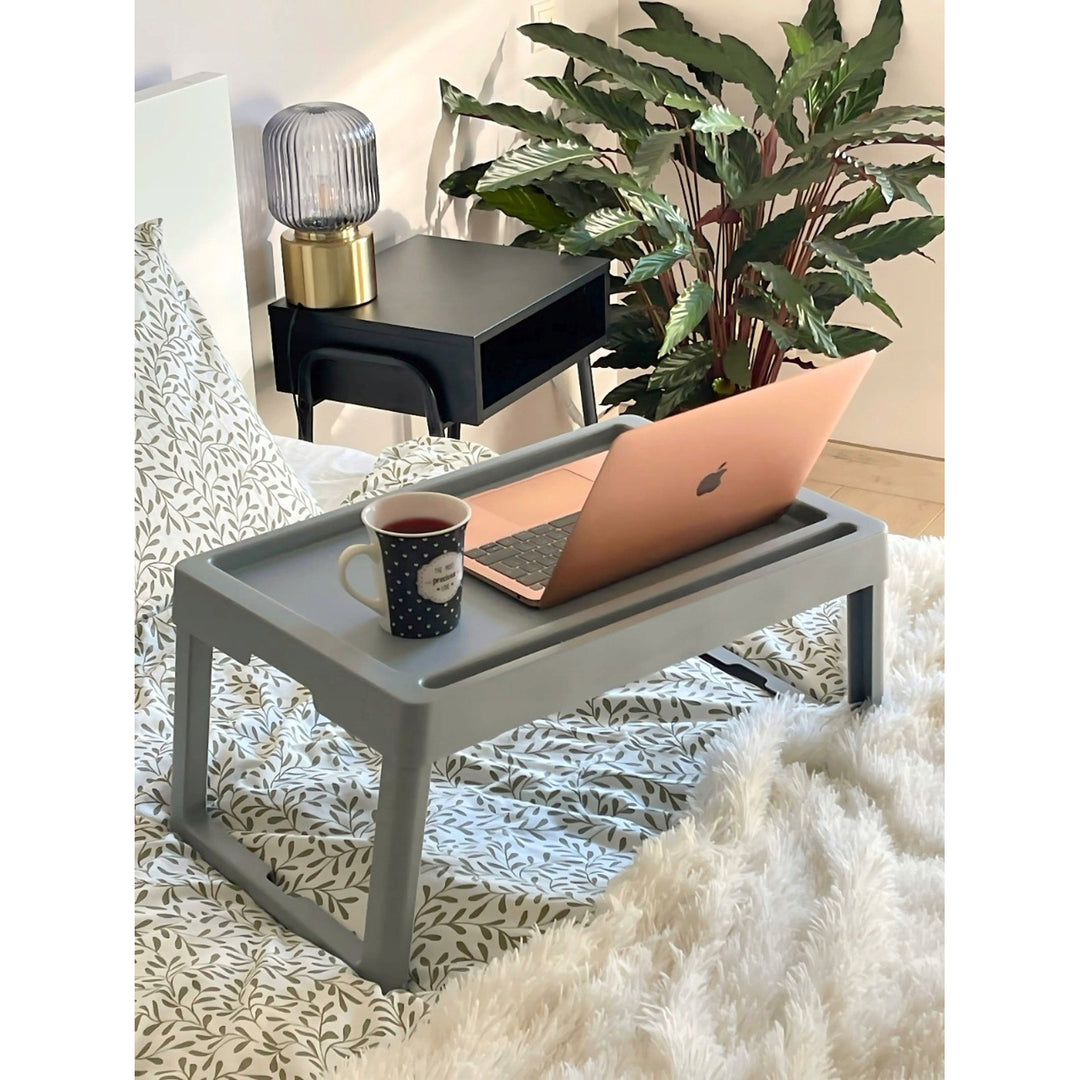 Práctica mesa plegable, portátil, para cama de jardín, bandeja de desayuno, capuchino, 56120722