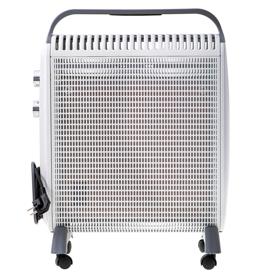 Convector calefactor, sobre ruedas, 2 niveles de potencia, máx. 2000W, termostato, AD 7750