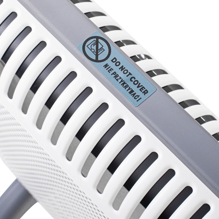 Convector calefactor, sobre ruedas, 2 niveles de potencia, máx. 2000W, termostato, AD 7750