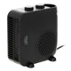 Termoventilador Adler, 2 niveles de potencia, máx. 2000 W, termostato, negro, AD 7725