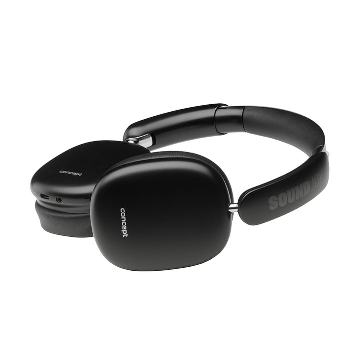 Auriculares intrauditivos inalámbricos Concept SoundJoy, hasta 70 horas de reproducción, Bluetooth 5.4, carga rápida, cancelación activa del ruido hasta 33 dB, negro, HS4060