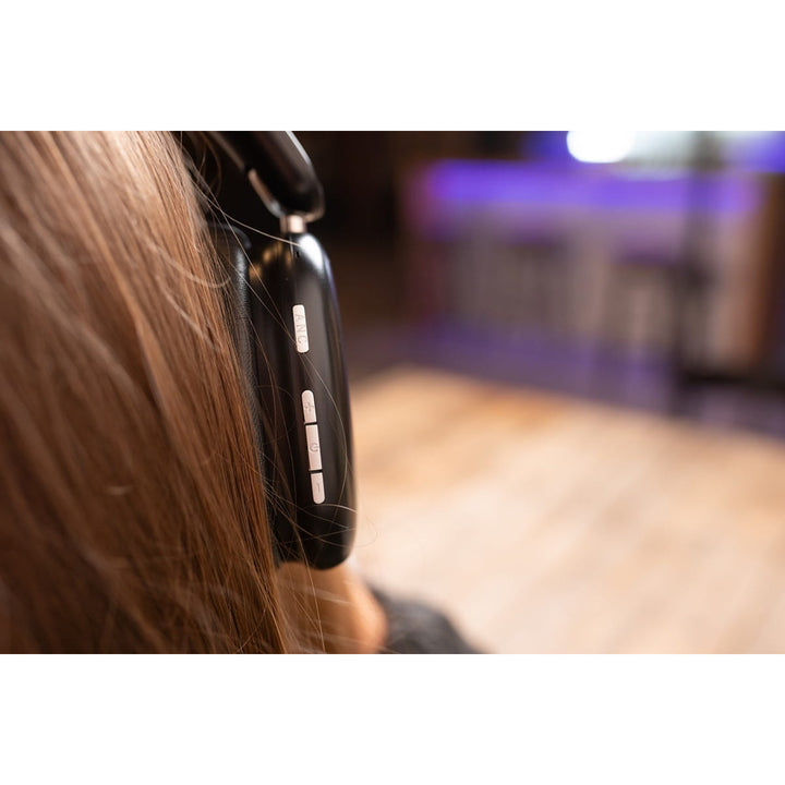 Auriculares intrauditivos inalámbricos Concept SoundJoy, hasta 70 horas de reproducción, Bluetooth 5.4, carga rápida, cancelación activa del ruido hasta 33 dB, negro, HS4060