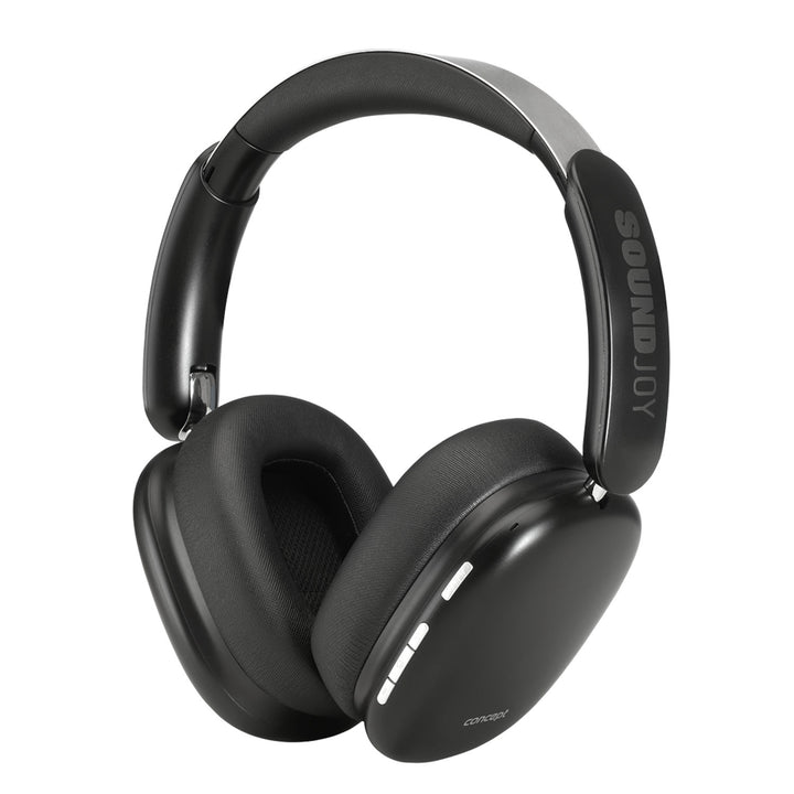 Auriculares intrauditivos inalámbricos Concept SoundJoy, hasta 70 horas de reproducción, Bluetooth 5.4, carga rápida, cancelación activa del ruido hasta 33 dB, negro, HS4060