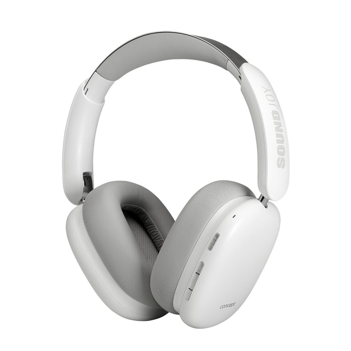 Auriculares intrauditivos inalámbricos Concept SoundJoy, hasta 70 horas de reproducción, Bluetooth 5.4, carga rápida, cancelación activa del ruido hasta 33 dB, blanco, HS4061