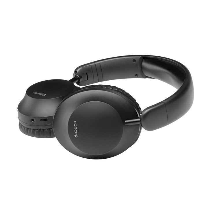 Auriculares intrauditivos inalámbricos Concept SoundJoy, hasta 45 horas de reproducción, Bluetooth 6.0, carga rápida, cancelación activa del ruido hasta 18 dB, negro, HS4080